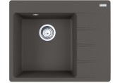 Franke Centro CNG 611-62 TL/2, 620x500 mm, fragranitový drez, Šedá bridlica 114.0713.949