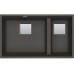Franke Kubus 2 KNG 120/2, 760x460 mm, Fragranitový drez, Šedá bridlica 125.0714.199