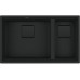 Franke Kubus 2 KNG 120/2, 760x460 mm, Fragranitový drez, Matná čierna 125.0718.492