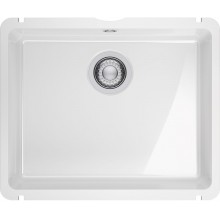 Franke Glacier KXK 110-51, 545x454 mm, Keramický drez, Biela 126.0735.183