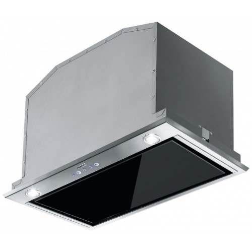 Franke Box Plus Glass FBI 537 XS/BK Odsávač pár, čierna/nerez 305.0528.070