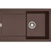 Franke Maris MRG 611, 780x500 mm, Fragranitový drez tmavo hnedá 114.0284.847