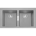 Franke Sirius SID 620, 860x510 mm, tectonitový drez sivý 114.0476.407
