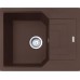 Franke Urban UBG 611-62, 620x500 mm, fragranitový drez, tmavo hnedá 114.0582.810