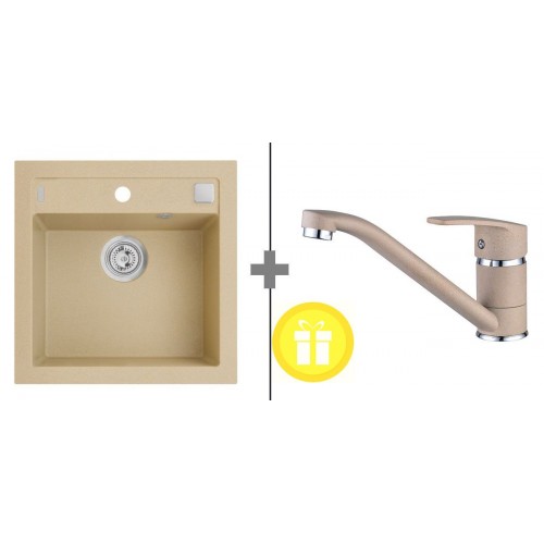 ALVEUS Set drez Formic 20 + batérie Nina beige +krájací doska