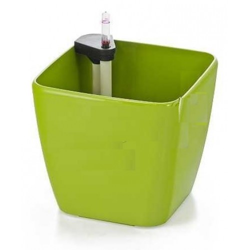Samozavlažovací kvetináč G21 Cube maxi zelený 45cm 6392422