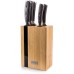 G21 Sada nožov Gourmet Rustic 5 ks + bambusový blok 6002237