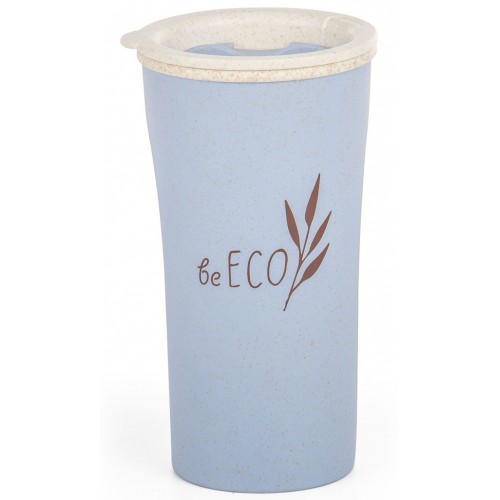 G21 Eko kelímok beECO Latte 450 ml, modrý 6352097