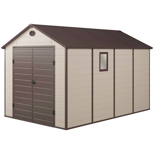 G21 Záhradný domček PAH 882 - 241 x 366 cm, plastový, béžový 6390034 G21 Záhradný domček PAH 882 - 241 x 366 cm, plastový, béžový 6390034