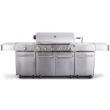 G21 Plynový gril Nevada BBQ kuchyne Premium Line,7 horákov+zadarmo redukčný ventil 6390340