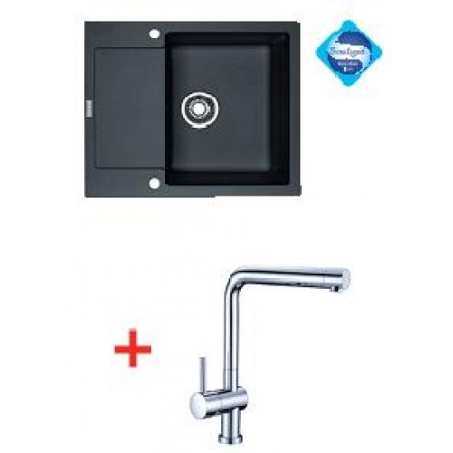 Franke set G7 drez MRG 611-62 .099 grafit + drezová batéria Samoa