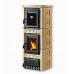 NORDICA GAIA Forno krbové kachle s rúrou cappucino
