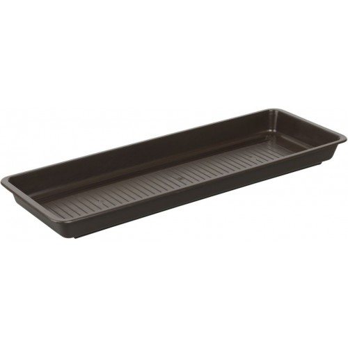 PLASTKON Miska pod hrantík Garden 60 cm hnedá