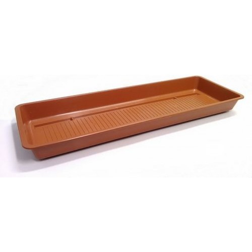 PLASTKON Miska pod truhlík Garden 60 cm terakota
