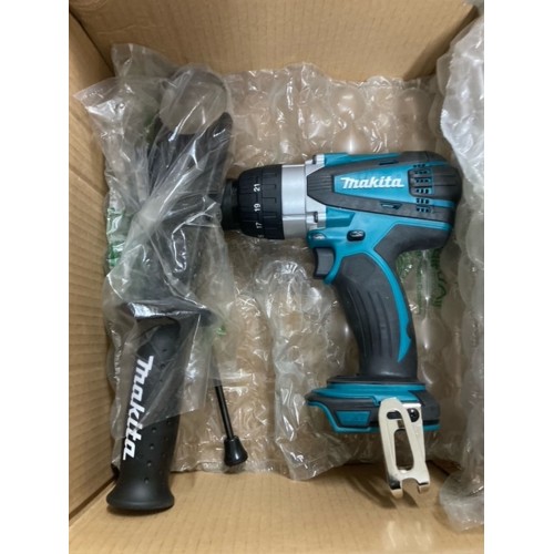 BAZÁR Makita DHP458Z Aku príklepový skrutkovač Li-ion 18V bez aku PO SERVISE!!