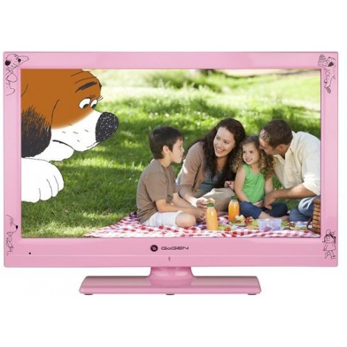 GoGEN Televízia MAXI TELKA 24 P, LED, ružová 