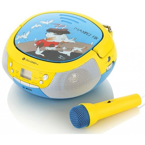 GoGEN Rádioprijímač s CD / MP3 / USB, modrá / žltá GOGMAXIPREHRAVACB GoGEN Rádioprijímač s CD / MP3 / USB, modrá / žltá GOGMAXIPREHRAVACB
