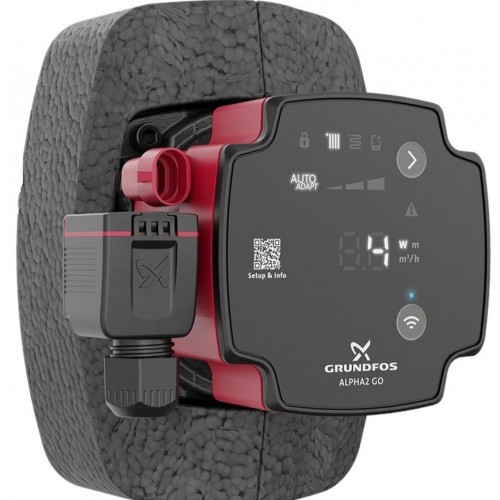 Grundfos ALPHA2 GO 25-40 130 220-240V 9H AD0 Obehové čerpadlo 93074226 Grundfos ALPHA2 GO 25-40 130 220-240V 9H AD0 Obehové čerpadlo 93074226