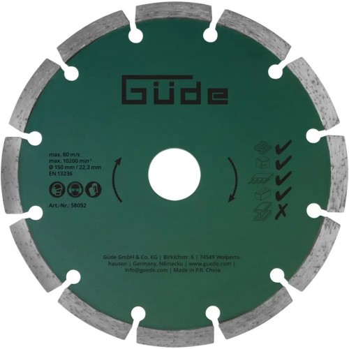 GÜDE Sada 2ks kotúčov k fréze MD 1700 58092