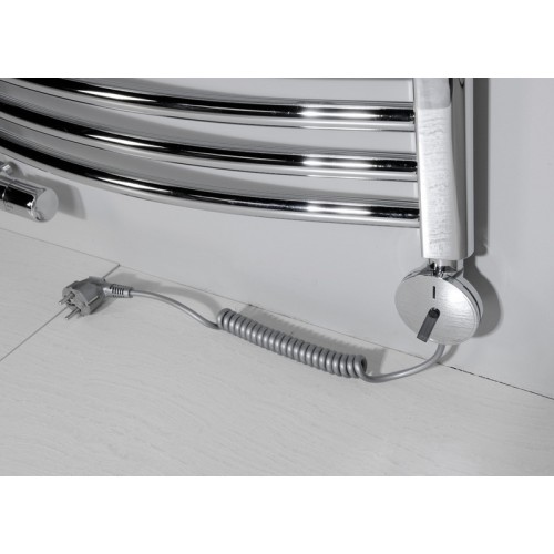 SAPHO Elektrická vykurovacia tyč s termostatom, strieborná GV-900S