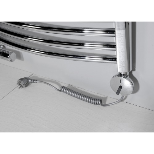 SAPHO Elektrická vykurovacia tyč s termostatom, strieborná GV-300S