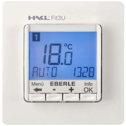 HAKL Fit3U digitálny termostat s meraním spotreby el. energie HAFIT3U