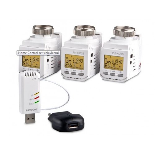 ELEKTROBOCK Home Control set s hlavicami HC-PH-HD23