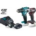 Makita HF2108-4 Aku skrutkovač DF333DNX12 + rázový skrutkovač červený DTD171ZAR