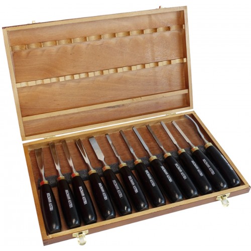 HOLZMANN Sústružnícke dláta (12ks) SCH12TLG HOLZMANN Sústružnícke dláta (12ks) SCH12TLG