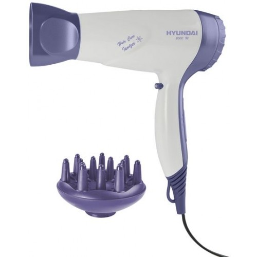 HYUNDAI HD 200I WP Sušič vlasov s ionizáciou, bielo-fialový HYUNDAI HD 200I WP Sušič vlasov s ionizáciou, bielo-fialový