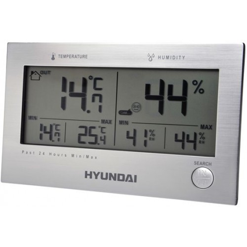 HYUNDAI WS 2215 Meteorologická stanica, strieborná HYUNDAI WS 2215 Meteorologická stanica, strieborná