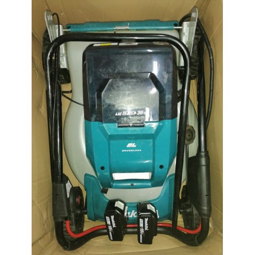 BAZÁR Makita DLM460PT2 Akumulátorová kosačka, 46cm, Li-ion LXT 2x18V / 5,0Ah PO SERVISE!!