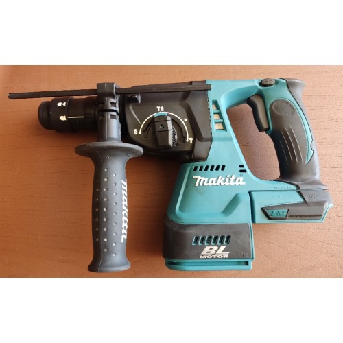 BAZÁR Makita DHR243ZJ Aku kombinované kladivo Li-ion 18V, bez aku + Makpac PO SERVISE!!