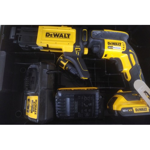 BAZÁRDeWALT DCF620D2K Aku bezuhl. skrutkovač na sadrokartón XR (30Nm/18V/2x2,0Ah) Tstak