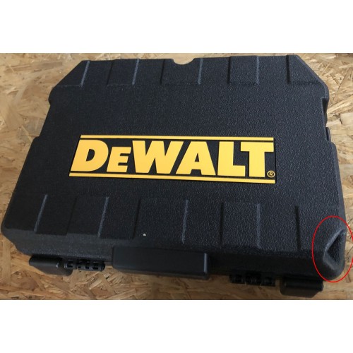 VÝPREDAJ DeWALT Samonivelačný Krížový laser s príjmačom DW088KD-XJ POŠKODENÝ KUFOR!!!