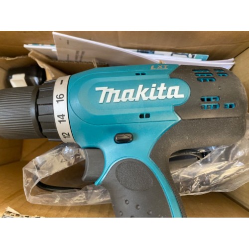 BAZÁR Makita DDF453SYX5 Aku vŕtací skrutkovač 13mm Li-Ion (1x1.5Ah / 18V ) 1X VYSKÚŠANÉ, P