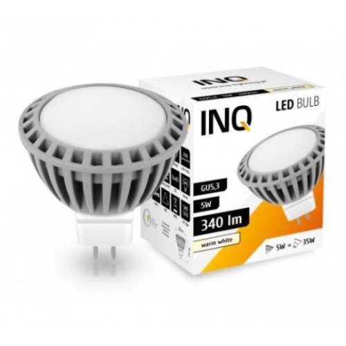 INQ LED žiarovka, MR16 5W teplá biela IN051014