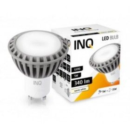 INQ LED žiarovka, GU10 5W teplá biela IN305024