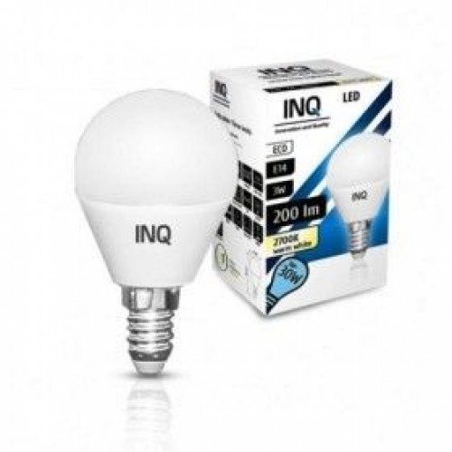 INQ LED žiarovka, E14 ilum.3W P45, teplá biela IN712285 INQ LED žiarovka, E14 ilum.3W P45, teplá biela IN712285