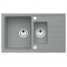 ALVEUS INTERMEZZO 70 granitový drez, 780 x 480 mm, betón