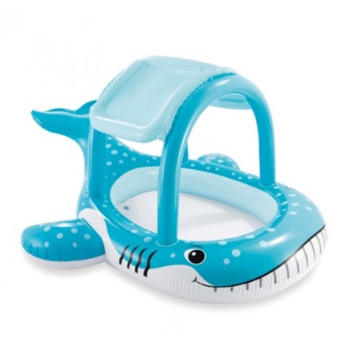INTEX WHALE SHADE DEtský bazén so strieškou veľryba, 57125NP