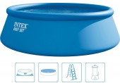 INTEX Easy Set Pool Bazén 457 x 122 cm s kartušovou filtráciou 26168NP