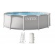 INTEX PRISM FRAME Okrúhly bazén 366 × 99 cm s kartušovou filtráciou 220–240V 26716ND