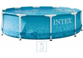 INTEX METAL FRAME BEACHSIDE Bazén 305 × 76 cm s filtráciou 12V 28208GN