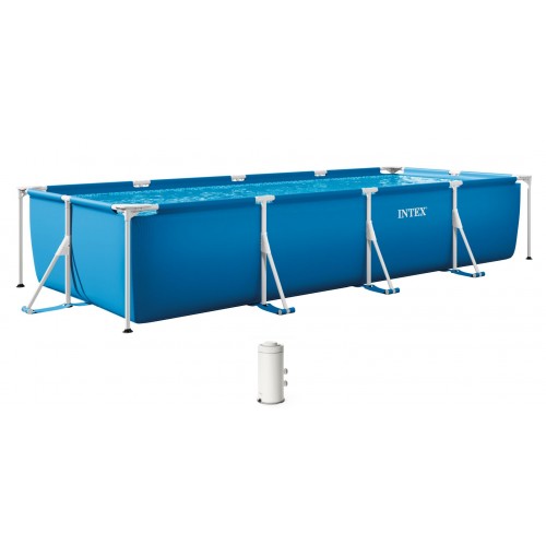 INTEX SMALL FRAME POOLS Bazén 450 x 220 x 84 cm s kartušovou filtráciou 28274 INTEX SMALL FRAME POOLS Bazén 450 x 220 x 84 cm s kartušovou filtráciou 28274