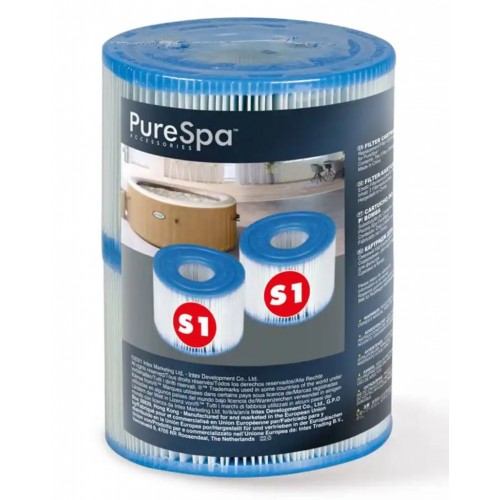 INTEX filtračná kartuša S1 pre vírivky PureSpa 2ks 29001