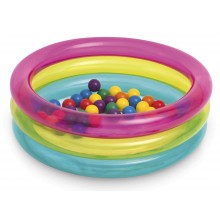 INTEX BABY BALL PIT Hrací bazénik s tromi prstencami 86 x 25 cm 48674