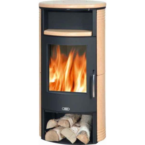 ABX Island 7 Aqua,krbové kachle na drevo s teplov. vým.,čierny plech+pieskovec,vr. h dosky ABX Island 7 Aqua,krbové kachle na drevo s teplov. vým.,čierny plech+pieskovec,vr. h dosky