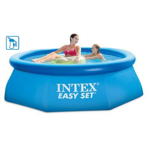 INTEX Easy Set Pool Bazén 244 x 76 cm s kartušovou filtráciou 28112GN