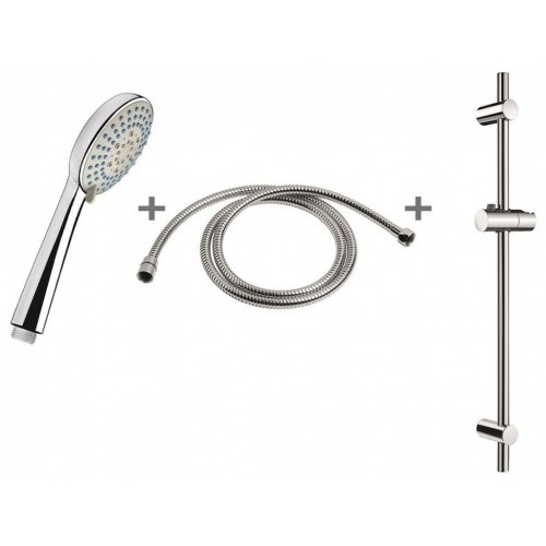 Jika RIO sprchová sada, ručná sprcha, sprchová tyč, sprchová hadica H3651R00043731